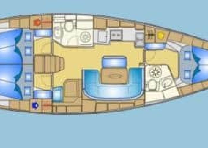 Plan - BAVARIA Cruiser 42